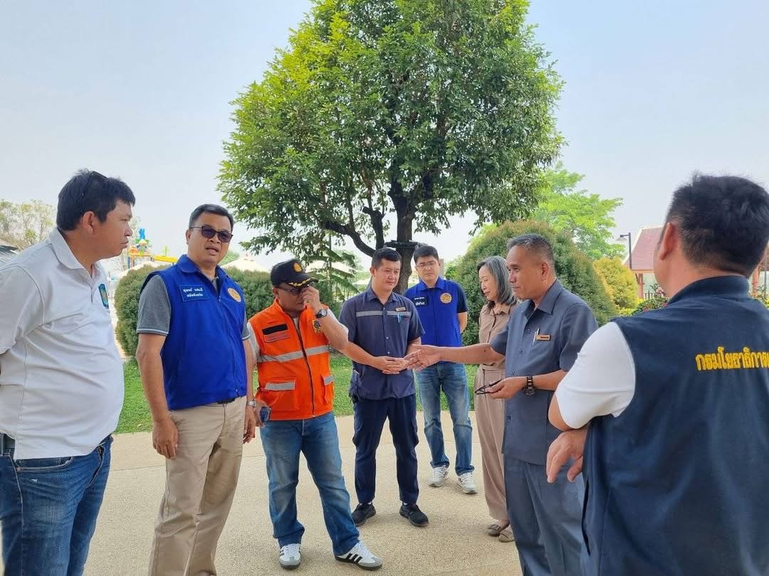 ผู้ว่าฯเชียงราย มอบหมายหน่วยงานที่เกี่ยวข้อง ลงพื้นที่ออกตรวจโครงสร้างอาคารโรงแรมในพื้นที่ สร้างความมั่นใจให้ประชาชนและนักท่องเที่ยว