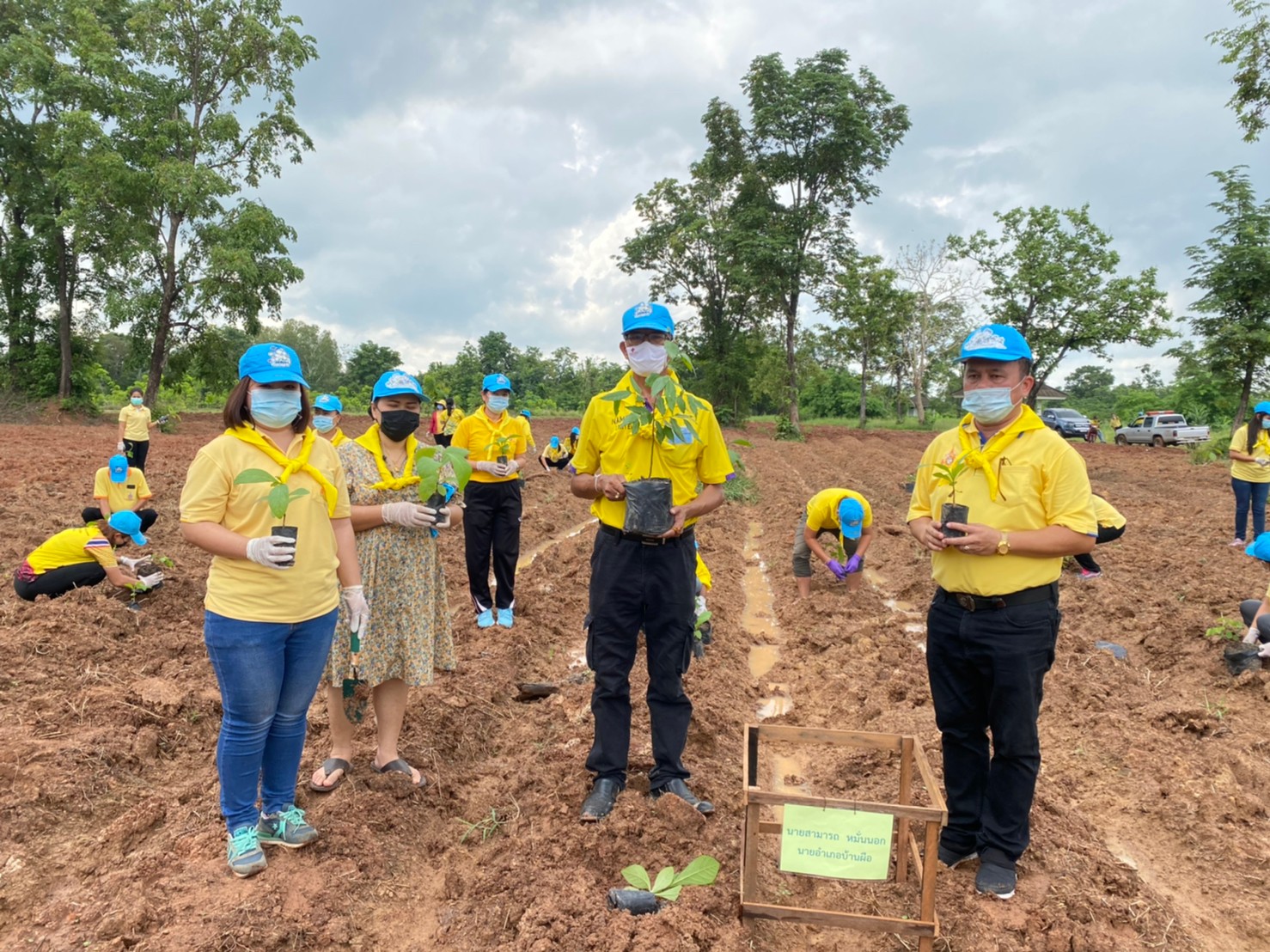 รวมใจไทยปลูกต้นไม้เพื่อแผ่นดิน สืบสานสู่ 100 ล้านต้น สนองพระราชปณิธานพระบาทสมเด็จพระวชิรเกล้าเจ้าอยู่หัว  