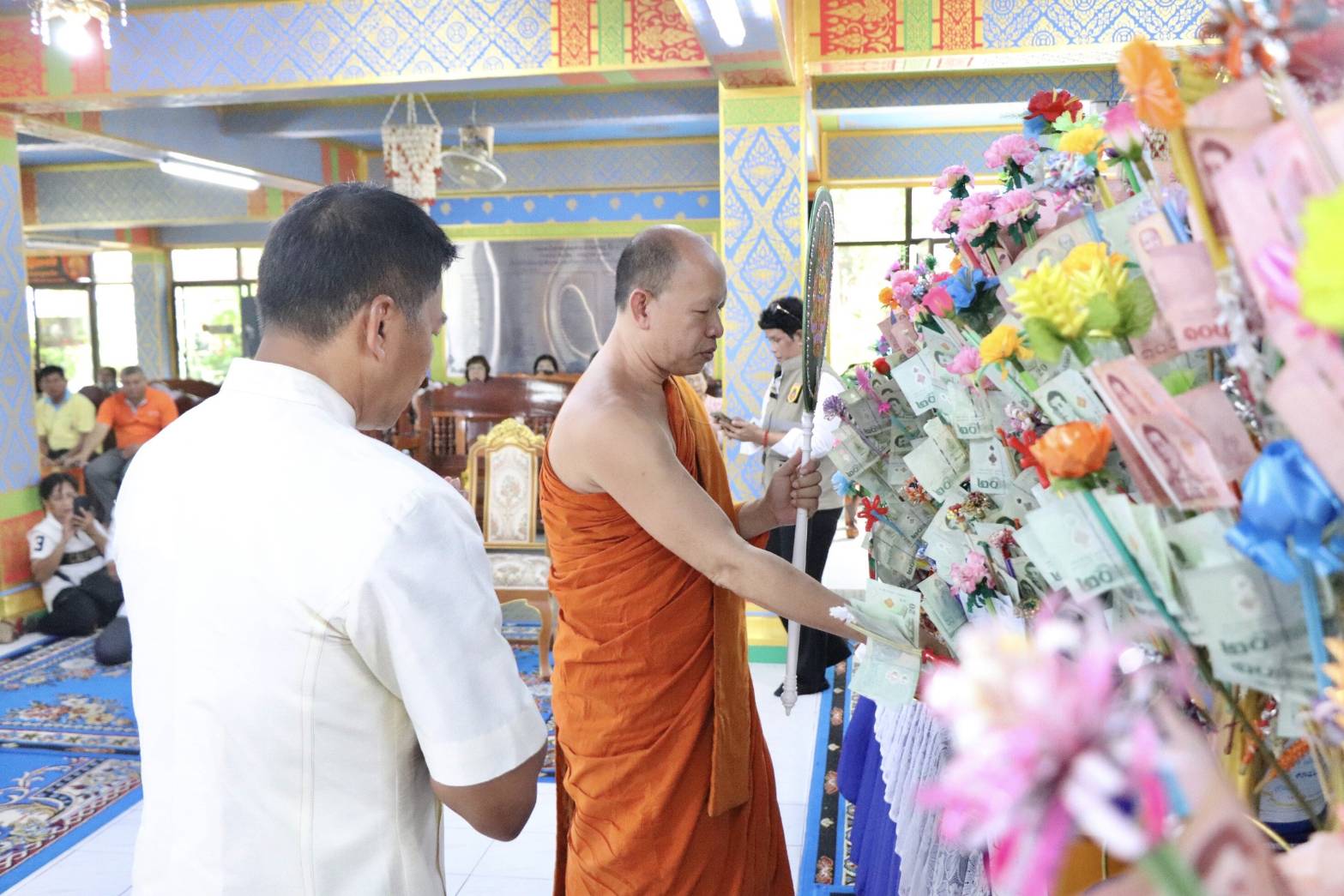 เขตดอนเมือง ร่วมเป็นเจ้าภาพทอดผ้าป่าสามัคคีสมทบทุนทำรถน้ำ ดับเพลิง ขนาดเล็กพร้อมอุปกรณ์