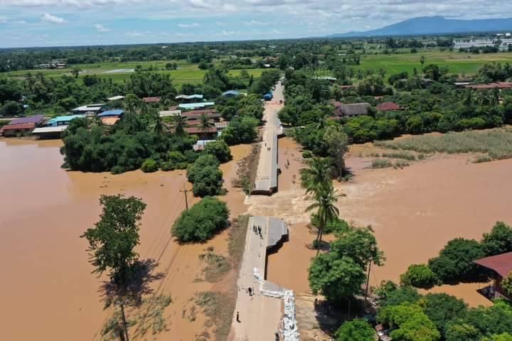 กรมทางหลวง เตือน ปชช.ขอปิดการจราจร หลวงหมายเลข 1195 ขาด ระหว่าง กม.12+725 - 13+600 อ.สวรรคโลก