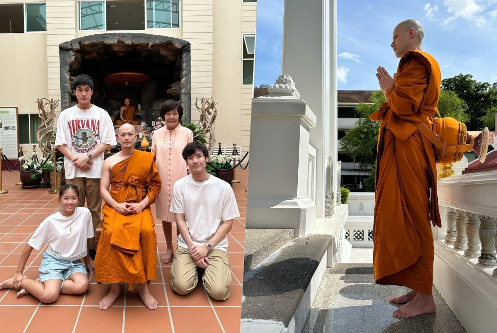 "บอย ปกรณ์" เข้าพิธีอุปสมบทเรียบง่าย ได้ฉายา "กตปุญโญภิกขุ"