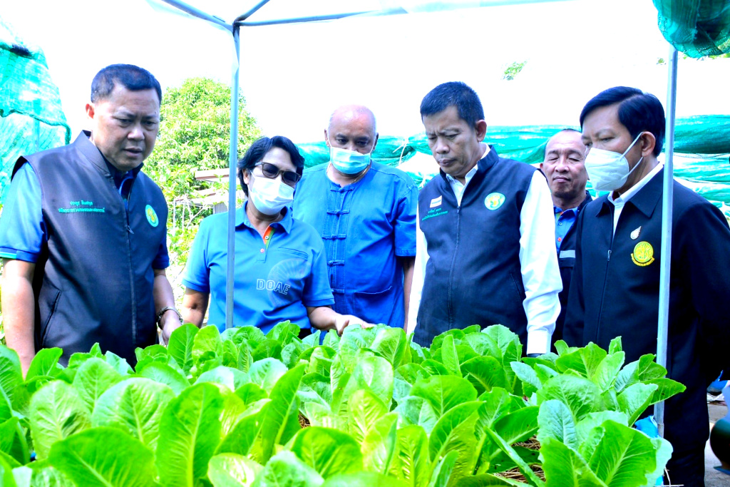 พด. ร่วมคณะปลัดเกษตรฯ ลงพื้นที่พบปะและมอบปัจจัยการผลิตแก่เกษตรกรพื้นที่สิงห์บุรี