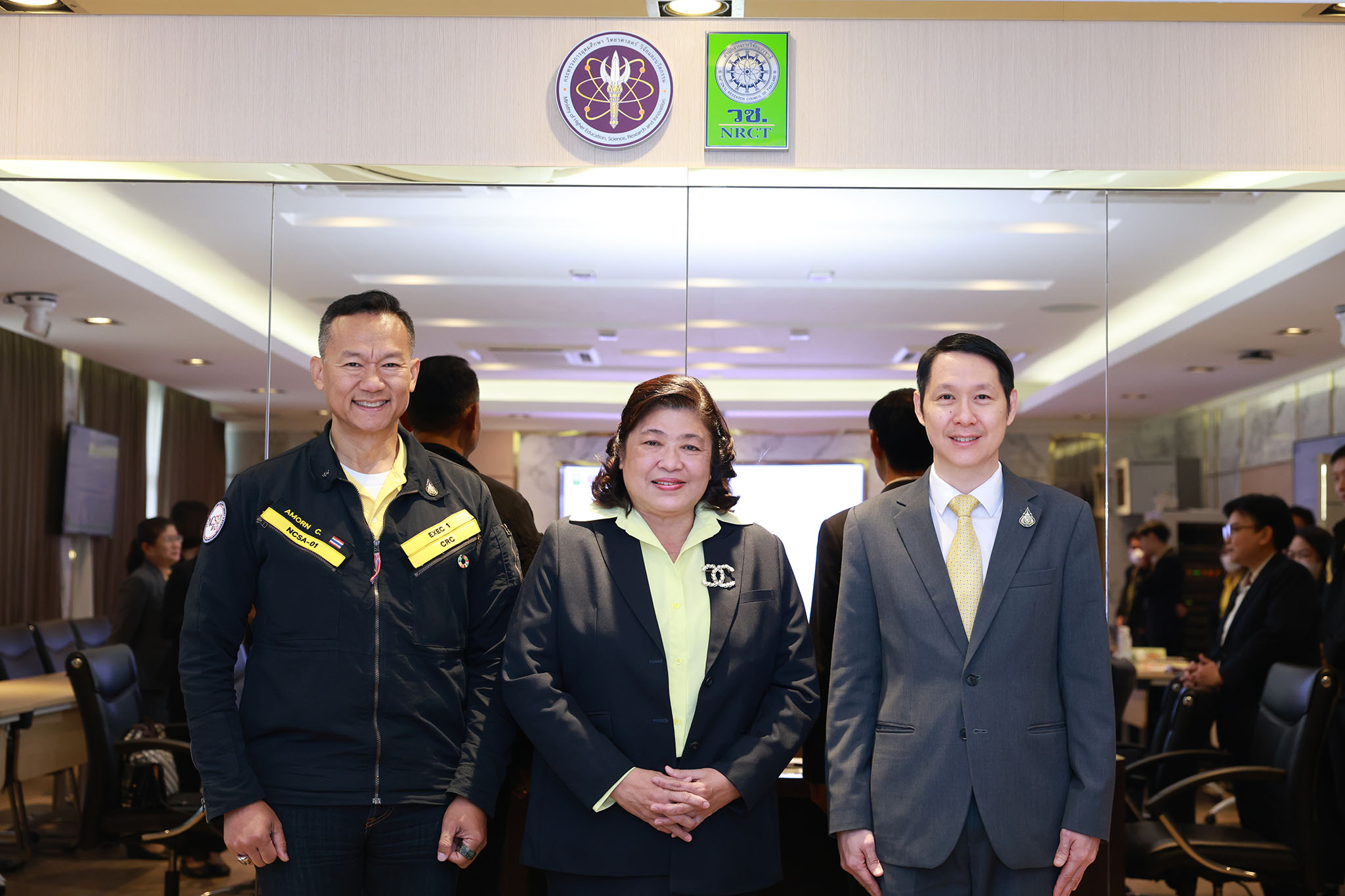 PDPC จับมือ วช.-สกมช.เตรียมเช็คบิลแก๊งคอลเซ็นเตอร์ เสริมแกร่งด้านความมั่งคงปลอดภัยทางไซเบอร์-คุ้มครองข้อมูลส่วนบุคคล