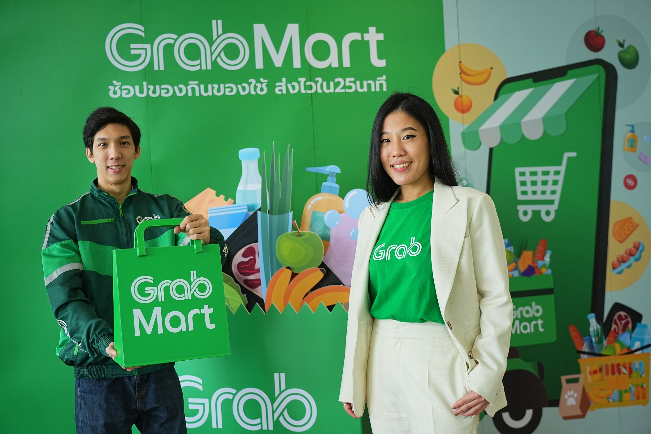 "แกร็บมาร์ท" ตอกย้ำผู้นำ Quick Commerce ชูกลยุทธ์ “คุ้ม ครบ คูล” หนุนร้านเล็ก-โชว์ห่วยเข้าถึงลูกค้าดิจิทัล