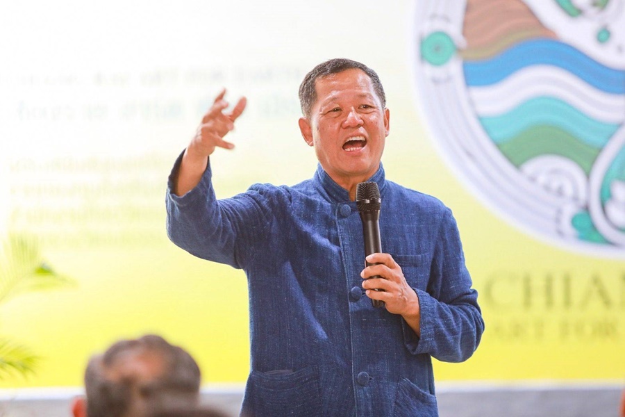 “ศ.เมธีเฉลิมชัย”ร่วมศิลปินเชียงราย–หลากวิชาชีพสร้างศิลปะสื่อปัญหาสิ่งแวดล้อม