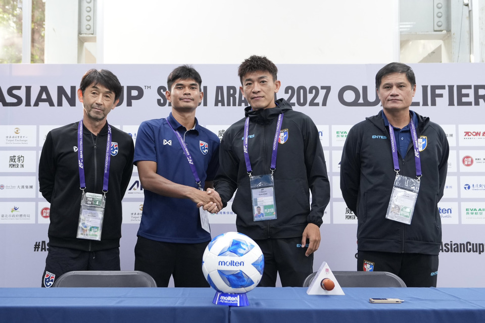 "อิชิอิ"- "ธีรศักดิ์ " เปิดใจก่อนแข่งขันฟุตบอลเอเชียน คัพ 2027 รอบคัดเลือก นัดที่สี่ พบกับ ไชนีส ไทเป