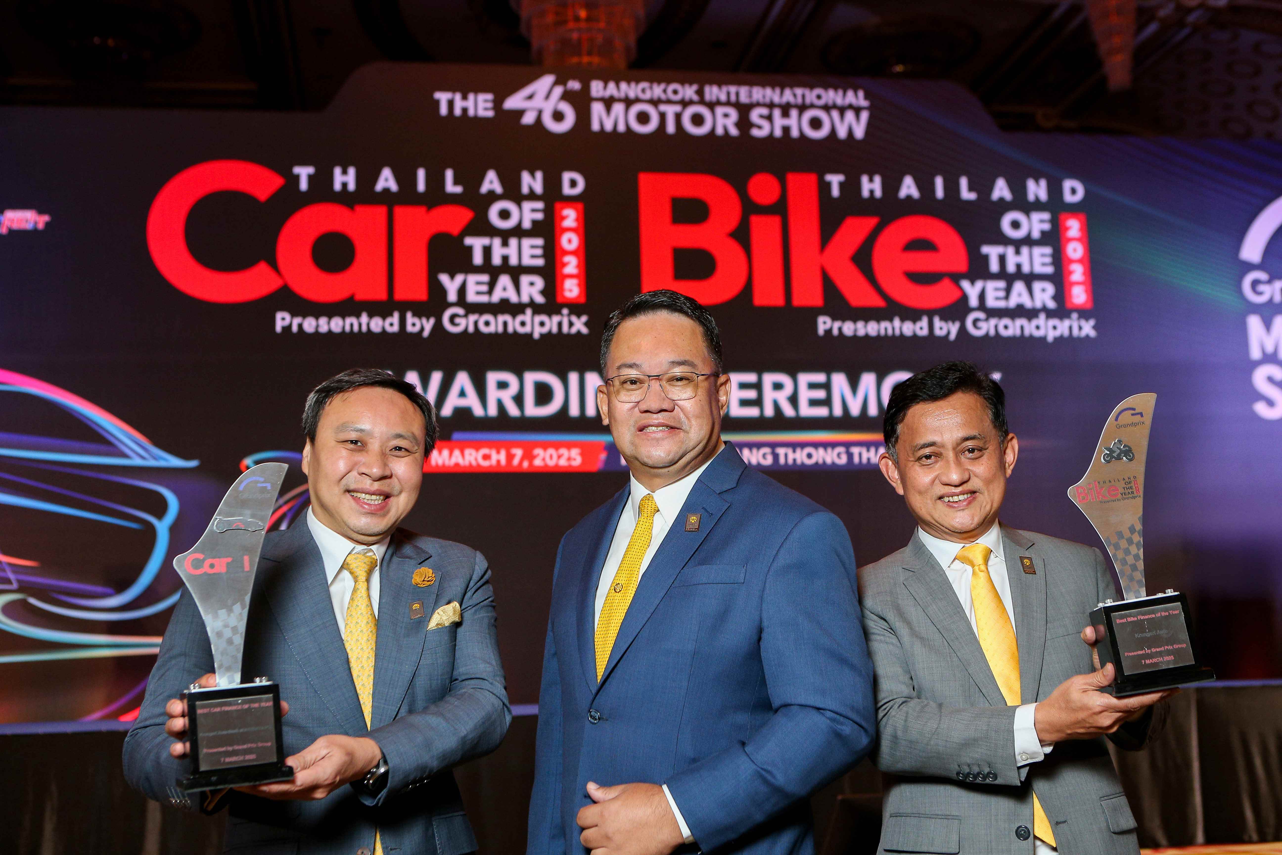 กรุงศรี ออโต้ ตอกย้ำความสำเร็จสู่ที่ 1 ในใจผู้ใช้รถ คว้า 2 รางวัล ในงาน Thailand Car & Bike of the Year 2025 ต่อเนื่องเป็นครั้งที่ 12
