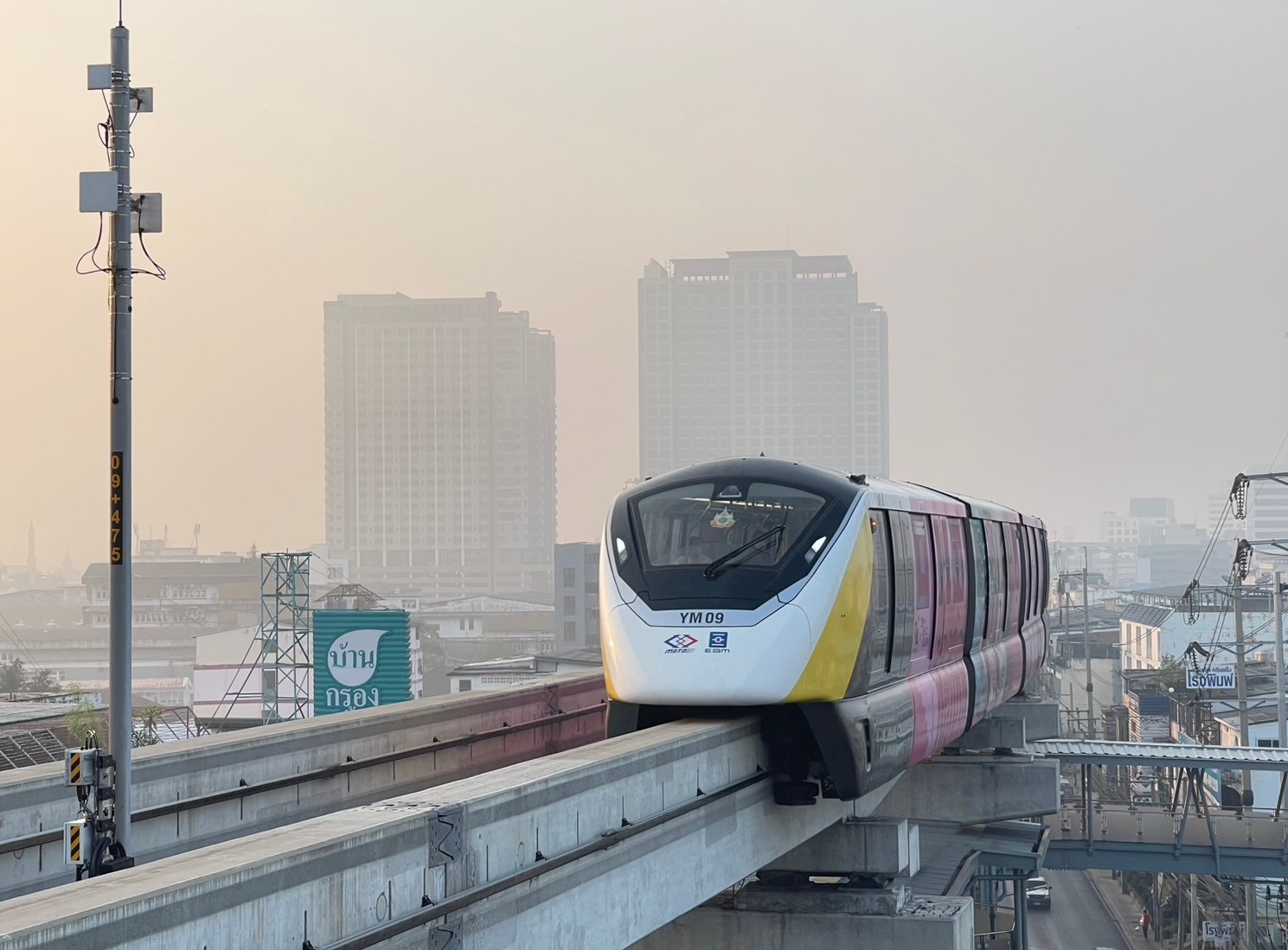 คนกรุงหายใจลำบาก ฝุ่นPM2.5กลับมาสีส้ม เกินมาตรฐาน7พื้นที่