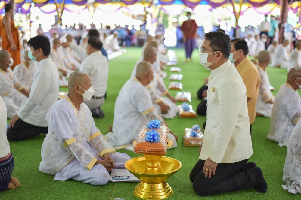 ยโสธร จัดอุปสมบทเฉลิมพระเกียรติ "สมเด็จพระพันปีหลวง" 90 พรรษา 12 สิงหาคม 2565