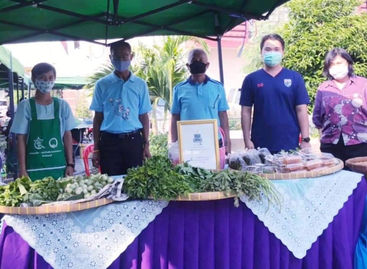 โก่งธนู รวมพลัง  "บวร" Change For Good  ปลูกผักปลอดสารพิษจำหน่ายในราคาถูก สู้ภัยโควิด-19 