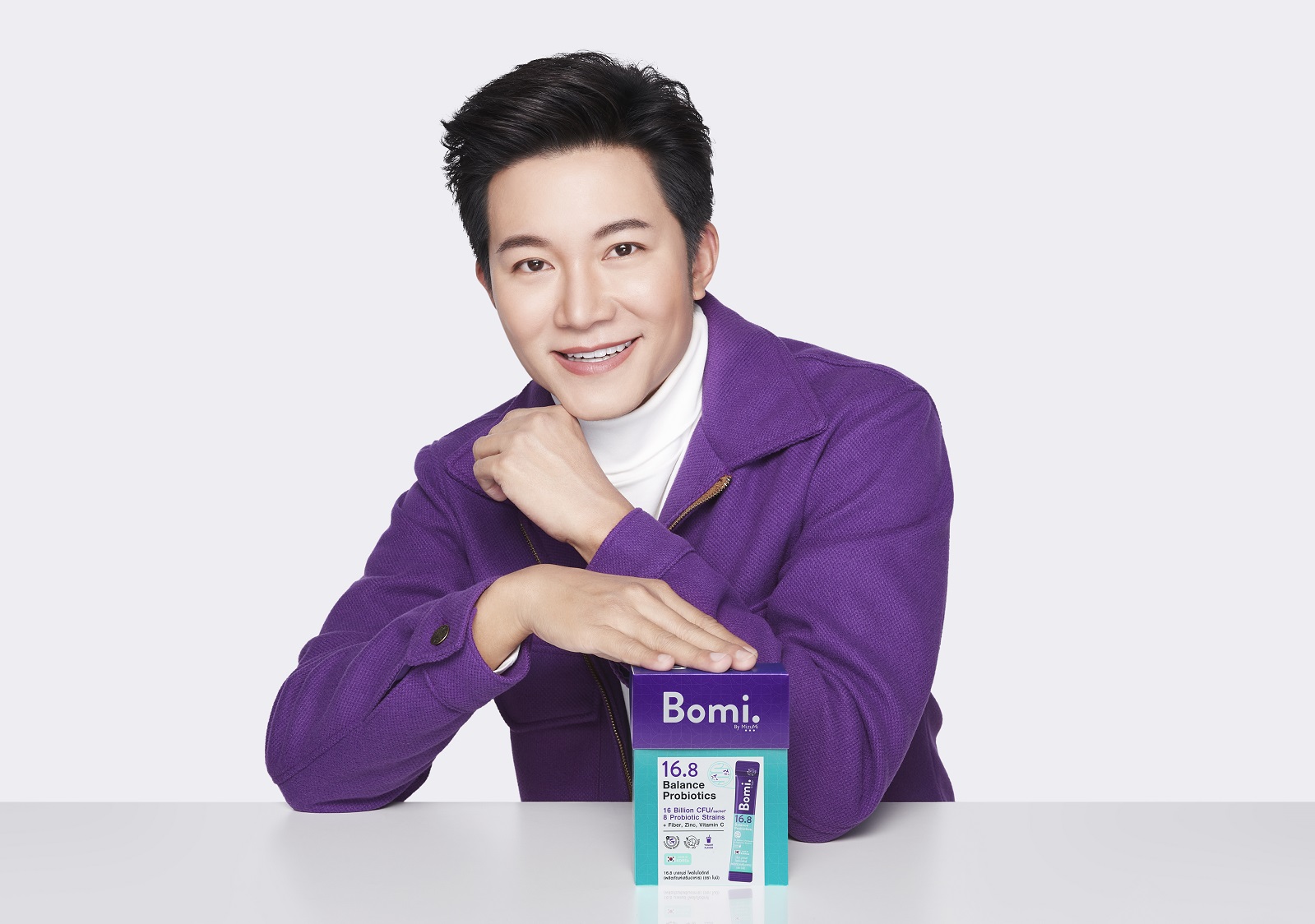 Bomi by MizuMi เปิดตัว “อั๋น-ภูวนาท”  พรีเซนเตอร์ Bomi 16.8 Balance Probiotics