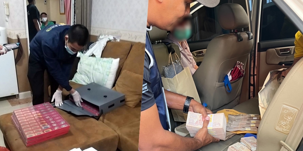 ป.ป.ท. ร่วมตรวจค้นบ้าน จนท.เขตราชเทวี พบเงินสด 6.9 ล้าน พระเครื่องอีกเพียบ