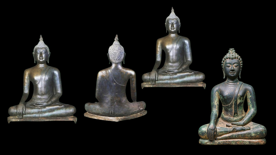 พระพุทธรูปสุโขทัย ศิลปะตะกวน