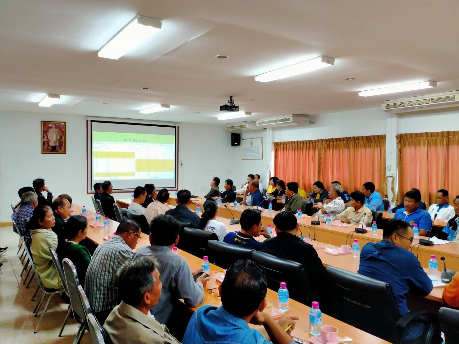 สู้ภัยแล้ง!!! โครงการส่งน้ำและบำรุงรักษาห้วยโมง ประชุมหารือการจัดรอบเวรการส่งน้ำเพื่อเป็นการบริหารจัดการน้ำ