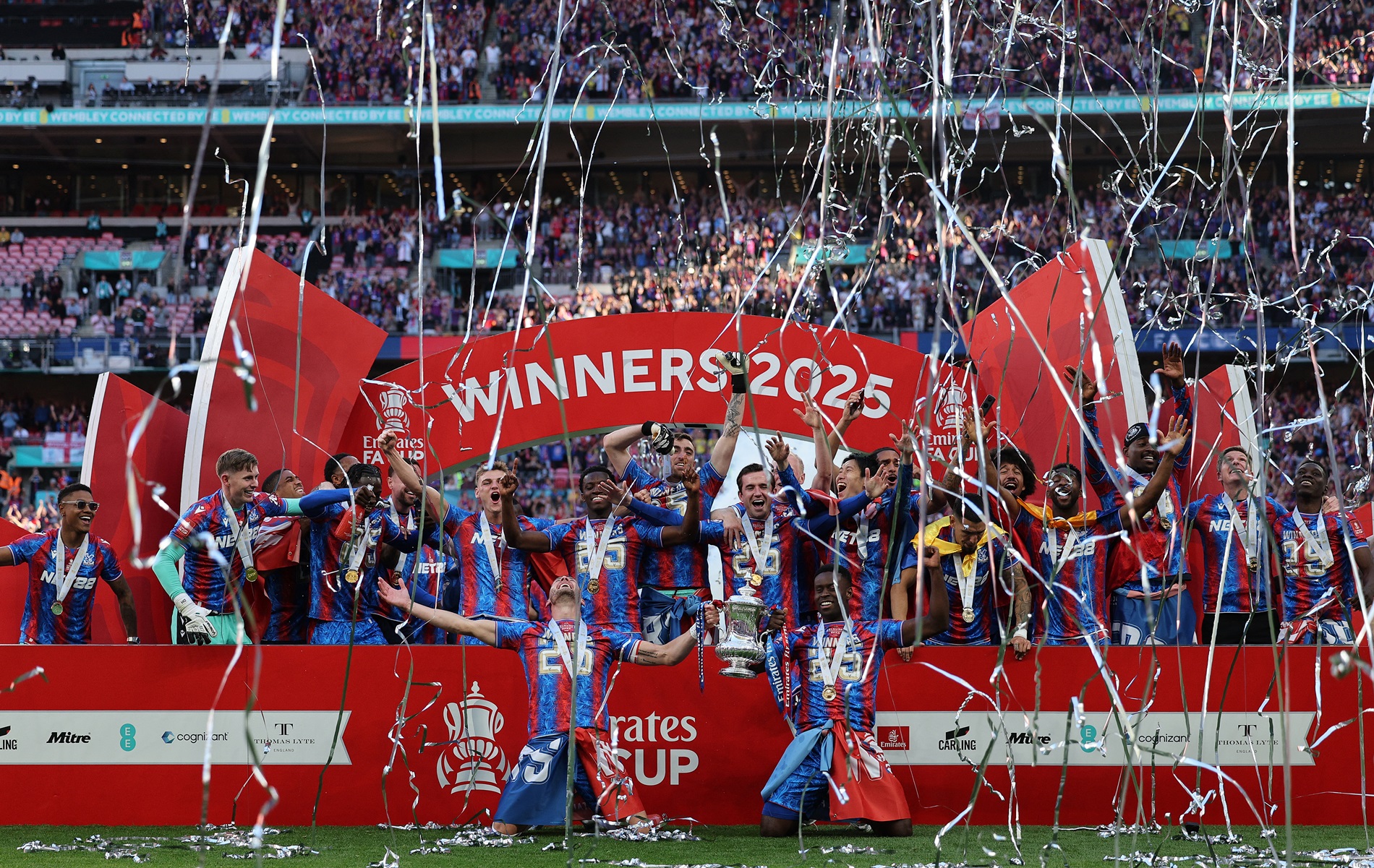 คริสตัล พาเลซ เชือดแมนฯ ซิตี้ 1-0 ซิวแชมป์ FA Cup ครั้งแรกในรอบ 120 ปี