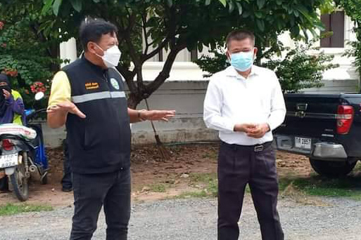 เทศบาลตำบลเขาพระยาเดินธงมอบข้าวสารให้กับประชาชนสู้วิกฤตโควิด