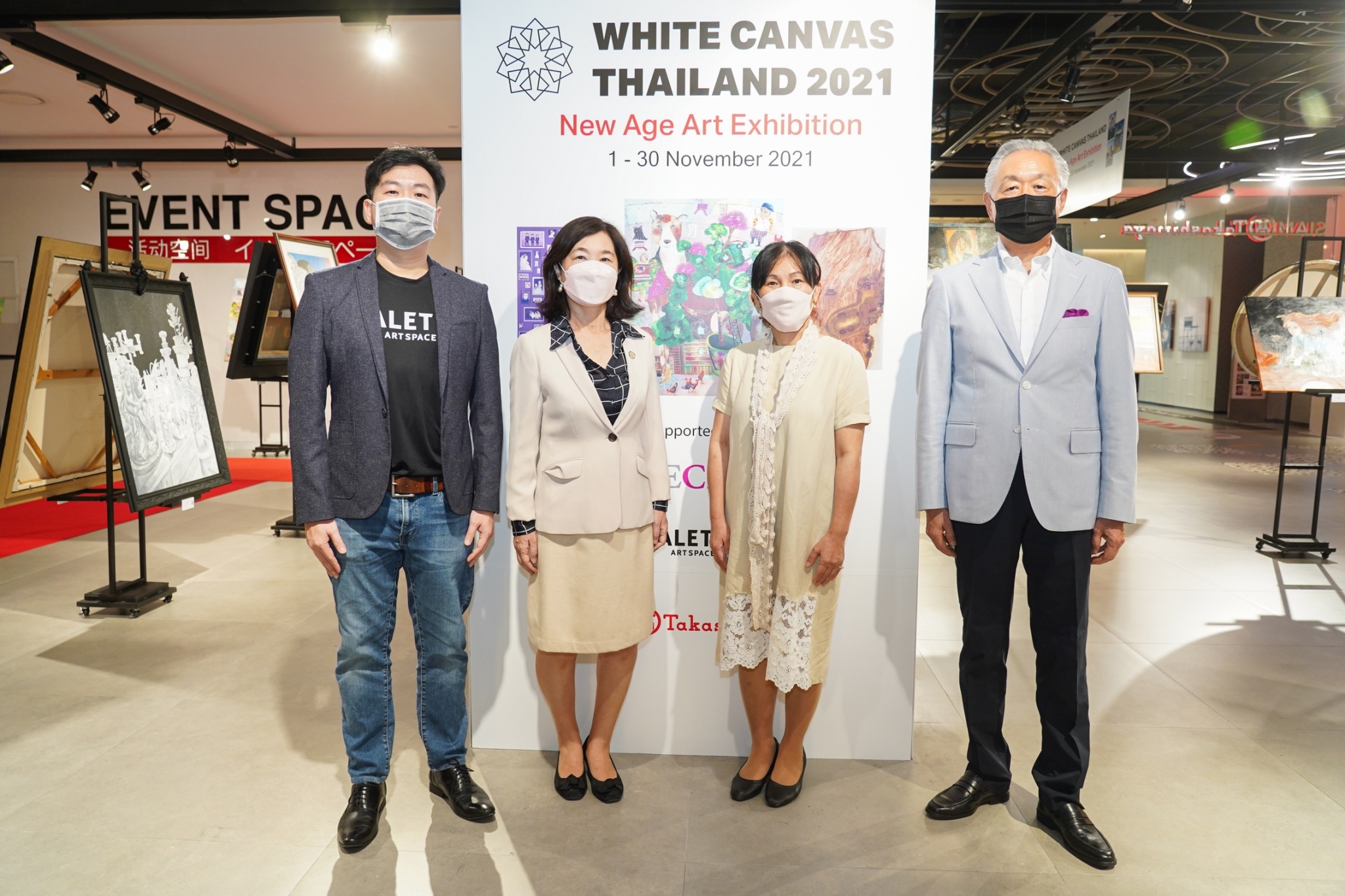 สยาม ทาคาชิมายะ เชิญชมงานศิลปะชั้นนำ ‘White Canvas Thailand 2021’