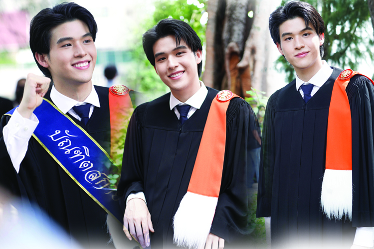 “สกาย-วงศ์รวี”สุดปลื้ม คว้าปริญญาตรี ศิลปศาสตร์ มธ. ครอบครัว เพื่อนๆนักแสดง ร่วมยินดี