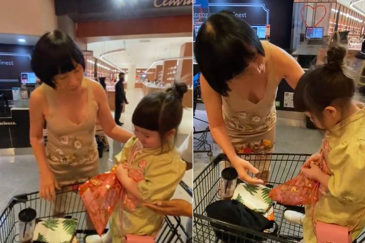  น่ารักที่สุด!"ม้า อรนภา" แจกอั่งเปา "น้องเกล" ได้ฟัดให้หายคิดถึง