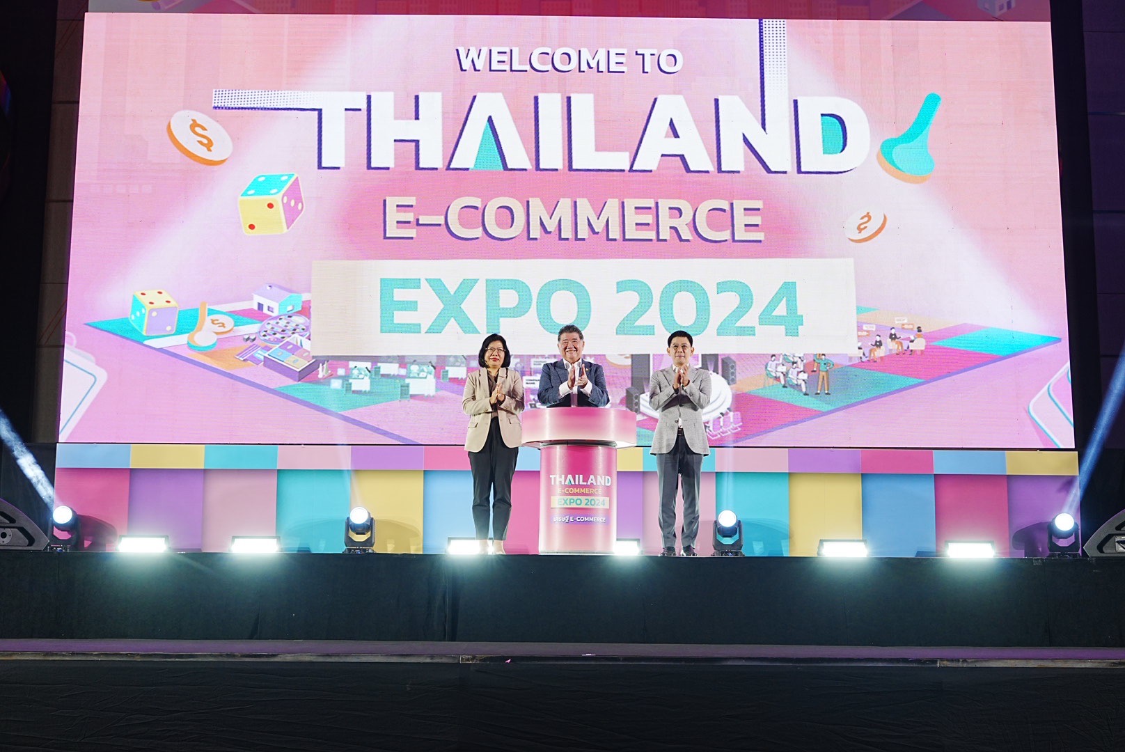 “ภูมิธรรม” เปิดมหกรรม Thailand E-commerce Expo 2024 ยกทัพพันธมิตร-กูรูอีคอมเมิร์ซ กรุยเส้นทางสู่เศรษฐีค้าออนไลน์ 