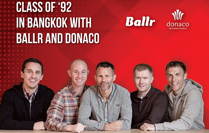 แฟนผีเตรียมเฮ! ไรอัน กิกส์ นำทีมนักเตะ Class of 92 ฟาดแข้งในไทย