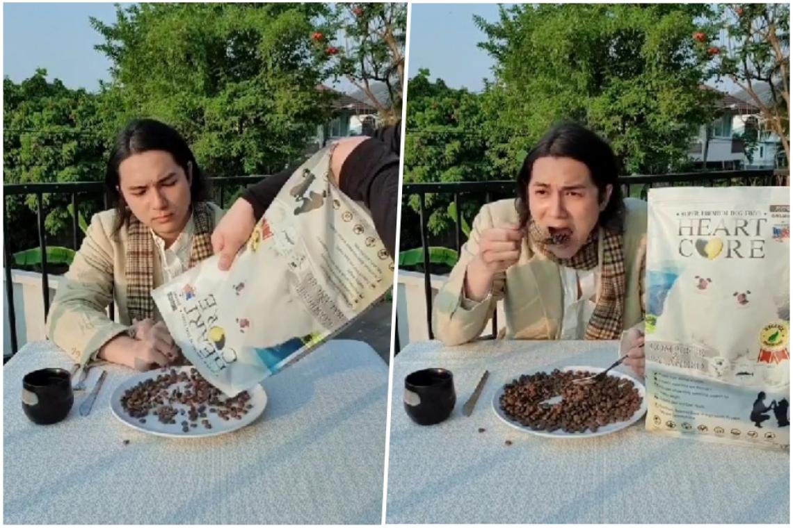 คลิป "แน็ก ชาลี" กินอาหารหมา 30 ล.โดนแบนแล้ว! เจ้าตัวได้รับเหตุผลแล้วอึ้ง
