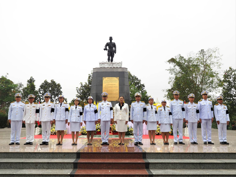 "แม่ฮ่องสอน"จัดพิธีวันยุทธหัตถี ถวายราชสักการะสมเด็จพระนเรศวรมหาราช วันกองทัพไทย