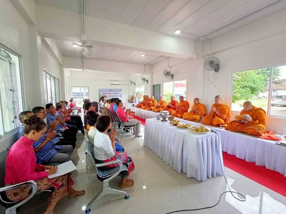 โรงพยาบาลตะกั่วป่า  ร่วมกับ  มูลนิธิประชาอุทิศโรงพยาบาลตะกั่วป่า  จัดพิธีทำบุญพร้อมรับมอบอาคารจิตเวช 