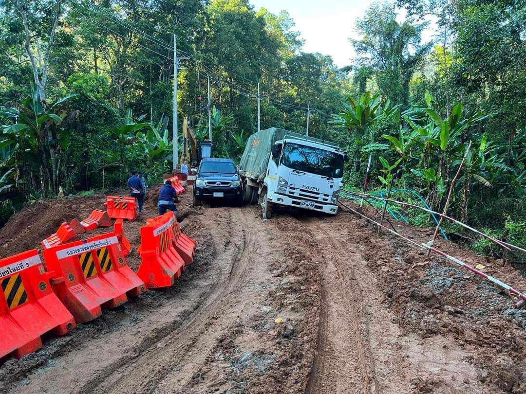 ชาวเวียงแหงโวยถนนพังเกิดอุบัติเหตุถี่