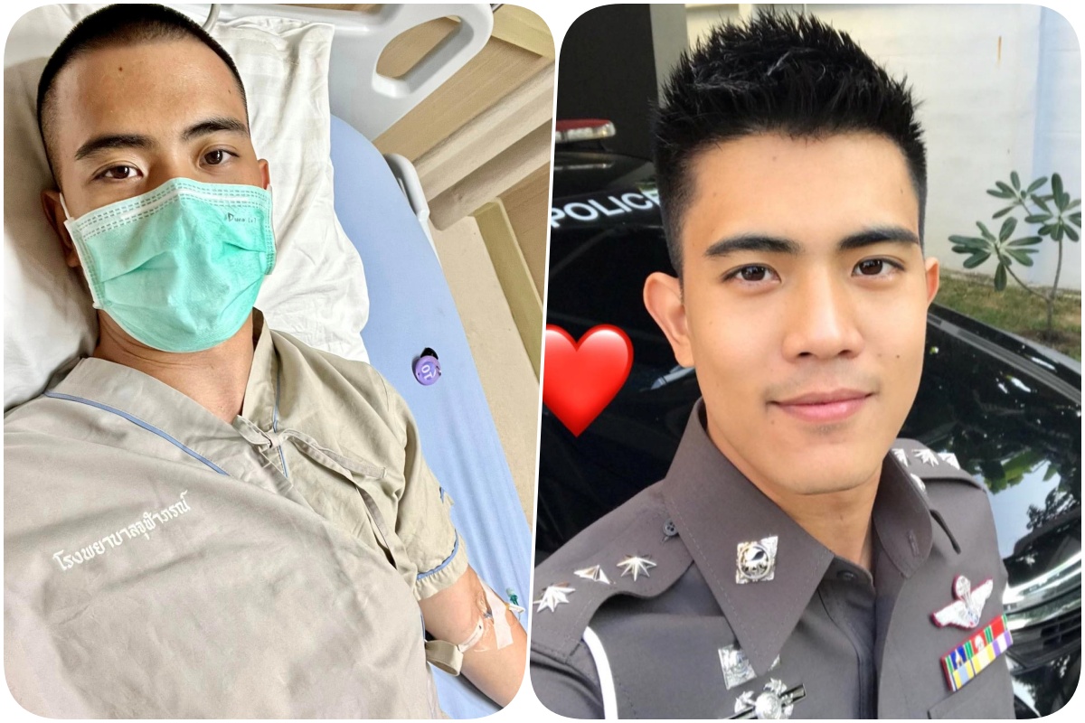 ตร.หนุ่ม แชร์ประสบการณ์ "ป่วยมะเร็งปอด" ระยะลุกลาม สำคัญ "ใจ" ต้องสู้