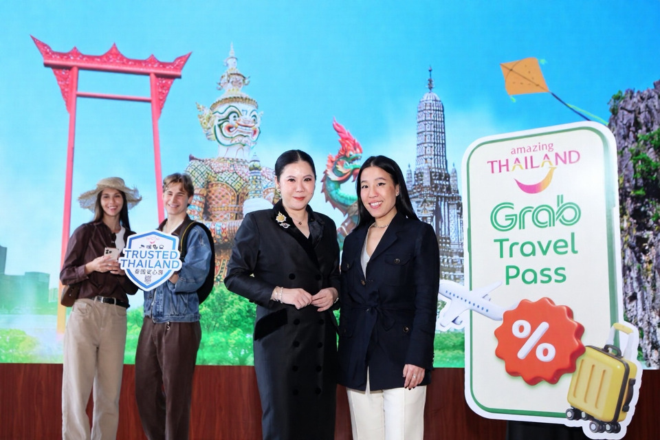 แกร็บ แท็กทีม ททท. ส่งแพ็กเกจ Amazing Thailand Grab Travel Pass รุกตลาดนักท่องเที่ยวต่างชาติ มอบส่วนลดพิเศษ กิน เที่ยว ช้อป