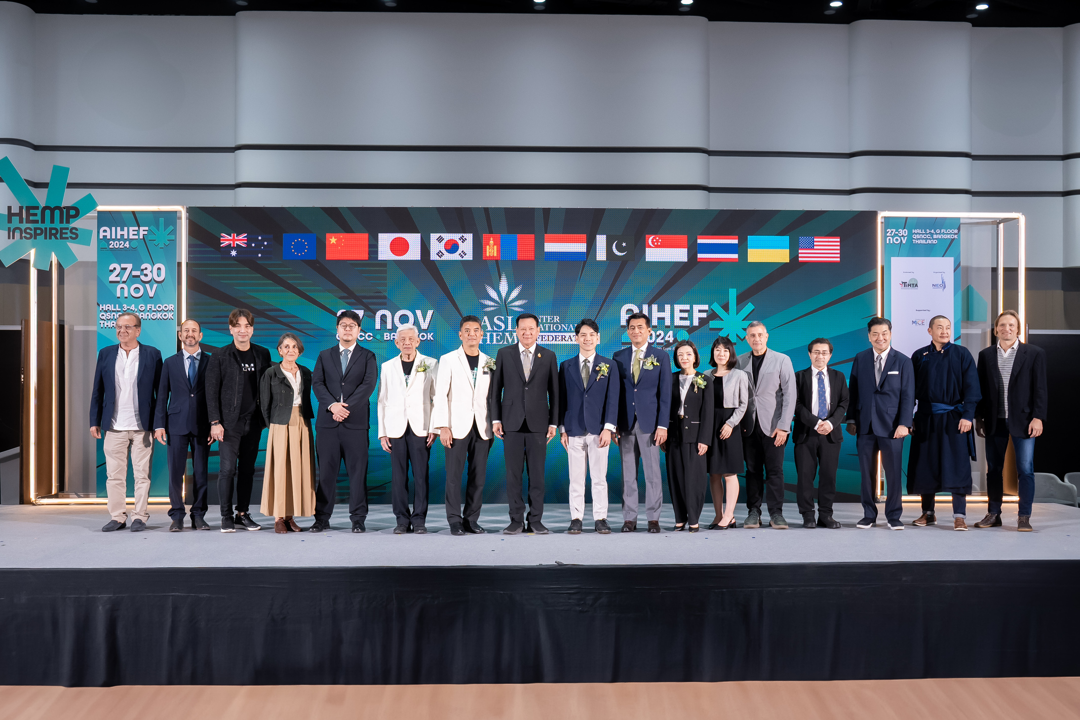 ‘Asia International Hemp Expo 2024’ เปิดแพลตฟอร์มขับเคลื่อนอุตสาหกรรมกัญชง 12 ประเทศ