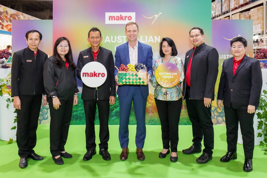 แม็คโคร เปิดฤดูกาลองุ่นออสเตรเลีย The Launch of Australian Table Grape Season นำผลผลิตคุณภาพดี ส่งตรงถึงไทย