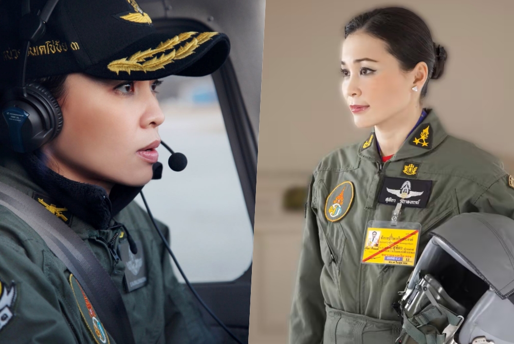 "สมเด็จพระนางเจ้าสุทิดาฯ" พระราชินีนักบิน    
