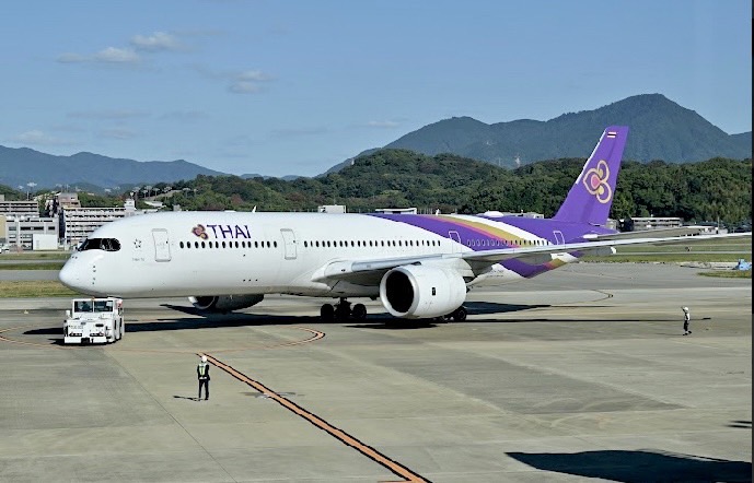 การบินไทยเปิดเที่ยวบินปฐมฤกษ์สู่ฟุกุโอกะ รับ ศก.ฟื้นคลายพิษโควิด