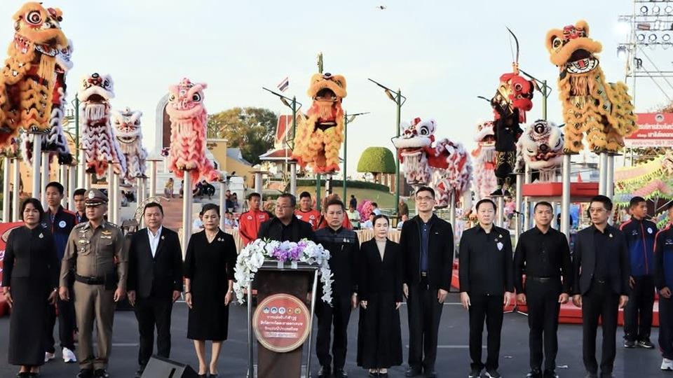 ร้อยเอ็ดเปิดแข่งขัน “วูซูสิงโตกระโดดเสาดอกเหมยนานาชาติ” ครั้งที่ 5 ทีมเอเชีย 12 ทีมร่วมชิงแชมป์สุดยิ่งใหญ่