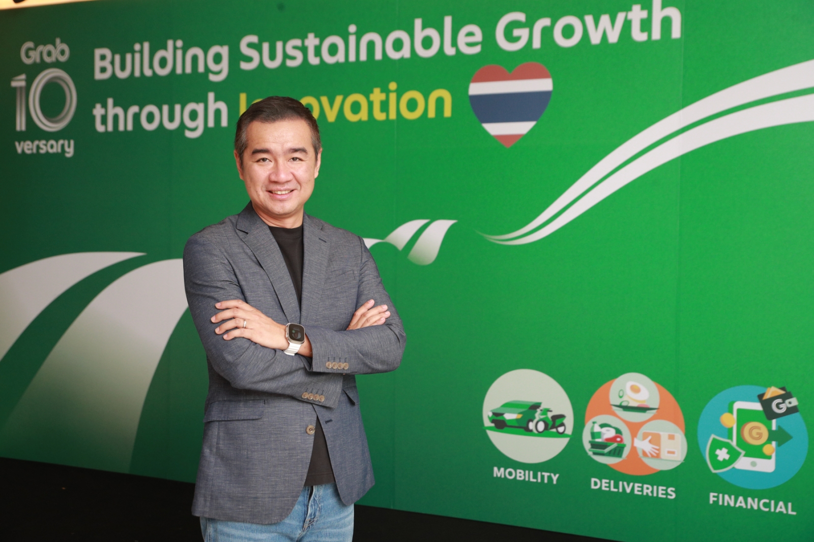 "แกร็บ" ตั้งเป้าปี 66 ขับเคลื่อน 4 กลุ่มธุรกิจ ชูกลยุทธ์เชื่อมโยงอีโคซิสเต็ม ดึงนวัตกรรมเพิ่มประสิทธิภาพ