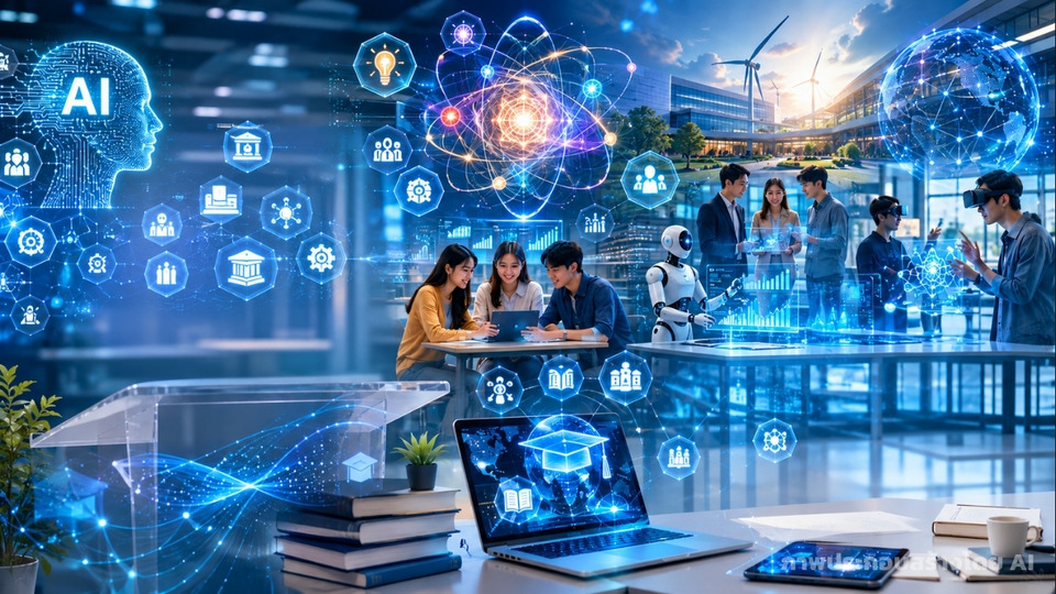 การพัฒนาทักษะแห่งอนาคตในยุค AI และ Quantum  บทบาทใหม่ในสถาบันอุดมศึกษา