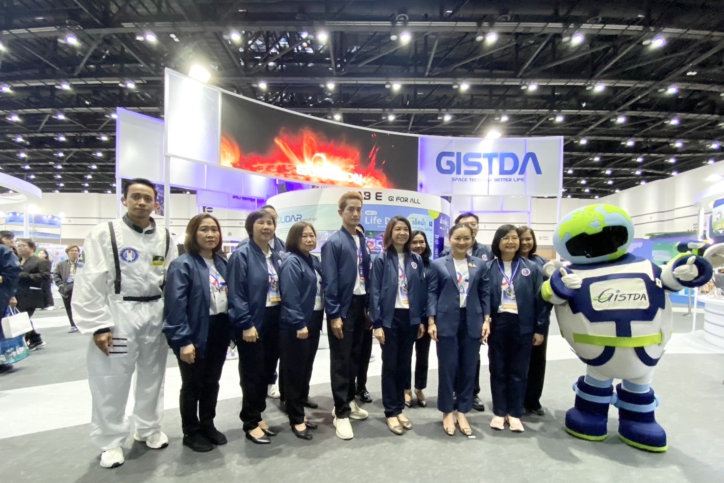 GISTDA ย่อส่วน “แลปอวกาศ” ลุยงาน อว.แฟร์ ปี 2 เปิดโลกภารกิจอวกาศไทยสู่สากล