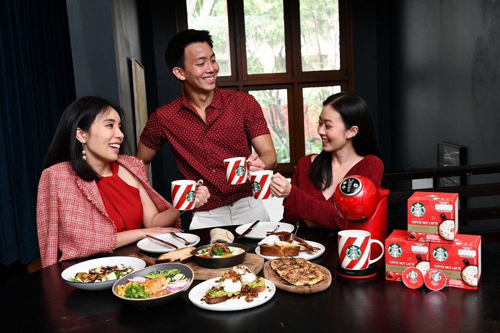 ส่งความสุขรับปีใหม่แคปซูลกาแฟสด "สตาร์บัคส์ ทอฟฟี่ นัท ลาเต้"