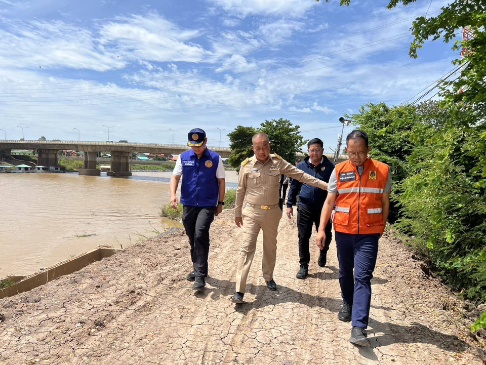 อ่างทองเช็ก 3 พื้นที่ริมเจ้าพระยา “ไชโย-เมือง-ป่าโมก” วางแผนรับมือน้ำหลากล่วงหน้า