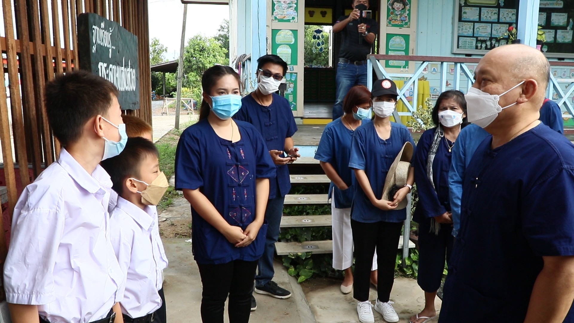 จังหวัดสิงห์บุรีเปิดศูนย์เรียนรู้ตามรอยศาสตร์พระราชาสู่โคกหนองนาระดับโรงเรียน 