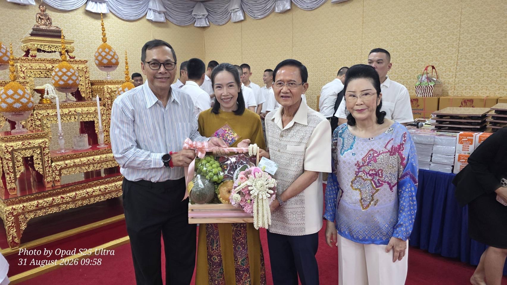 จัดงานส่วนตัวเงียบๆ แต่คนดังเพียบ! "สมชาย วงศ์สวัสดิ์" ทำบุญวันเกิด ครบรอบ 79 ปี ชื่นมื่น "บิ๊กขรก.-แกนนำพท." อวยพรคับคั่ง 