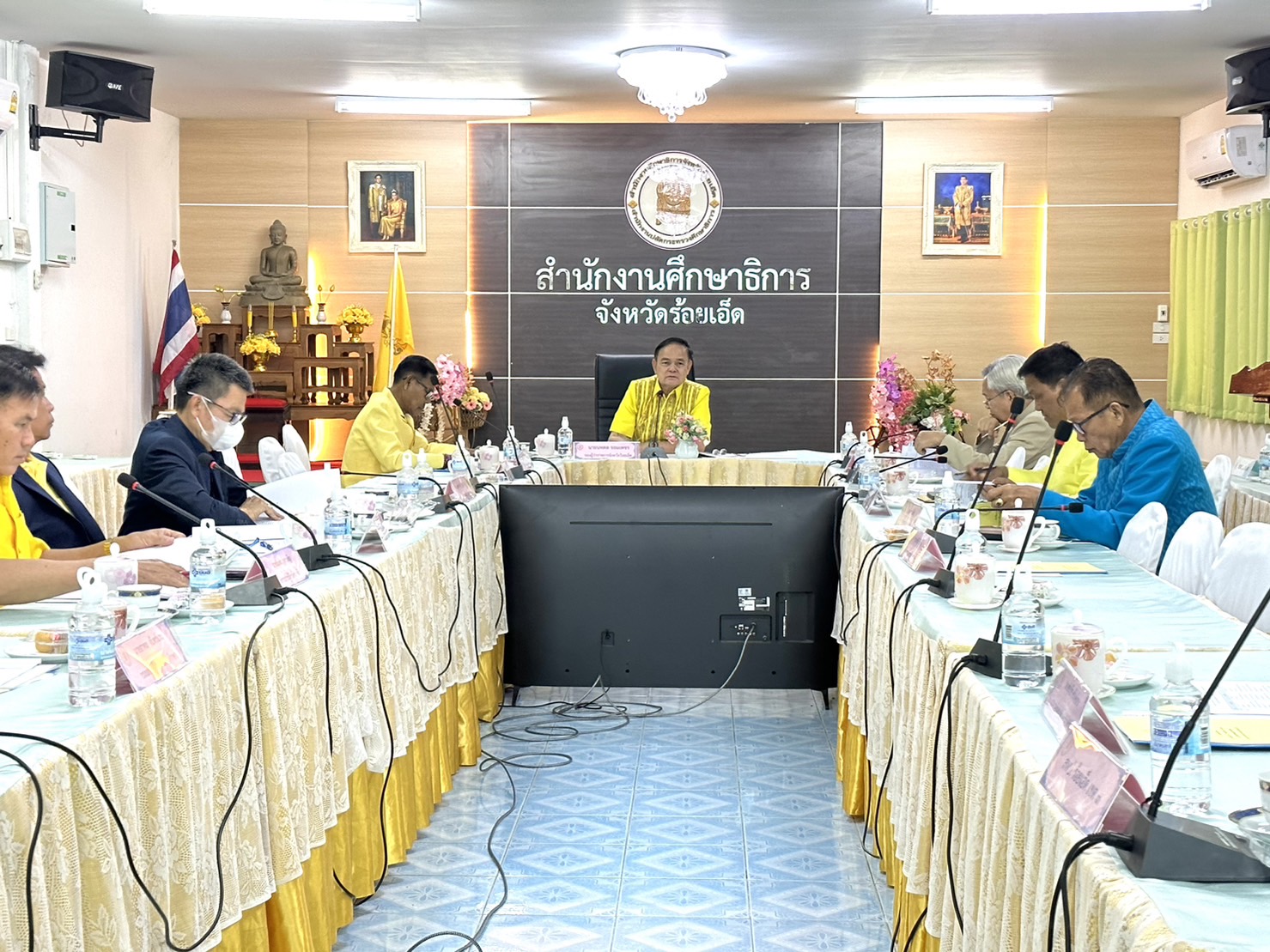 ร้อยเอ็ด จัดประชุมเพื่อคัดเลือกนักเรียนทุน โครงการทุนการศึกษาพระราชทานฯ รุ่นที่ 16 ปี 2567