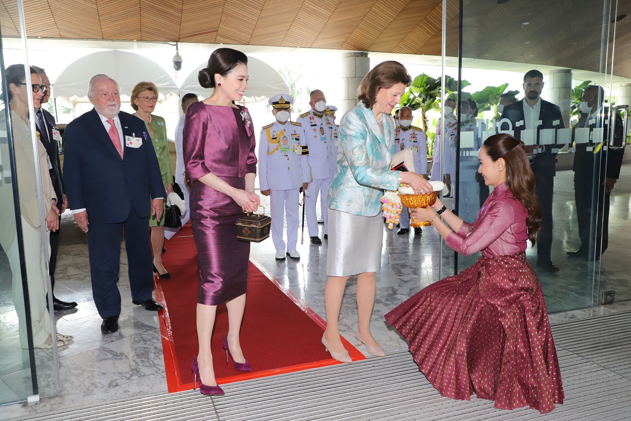 สมเด็จพระราชินีซิลเวียแห่งสวีเดน และพระบรมราชินีเสด็จพระราชดำเนินทรงร่วมการประชุม Child Protection Summit, Bangkok 2024