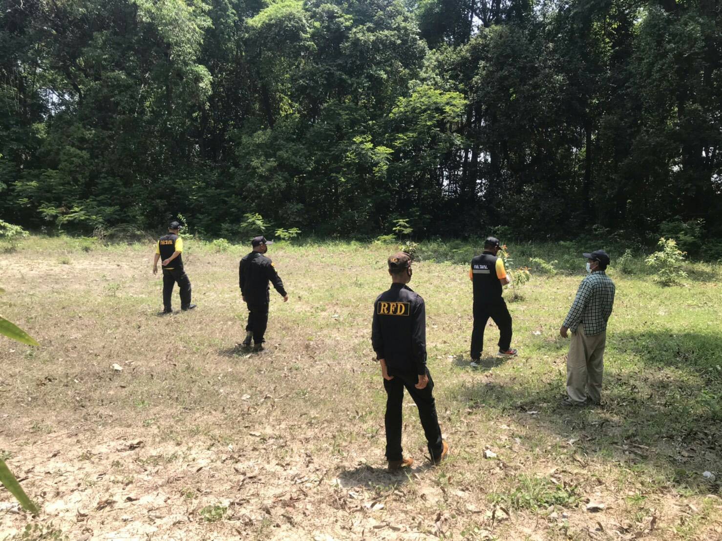 กอ.รมน.จังหวัดยโสธรลงพื้นที่ 6 แห่ง 2 อำเภอป้องปราม ปชช.บุกรุกป่าสงวน