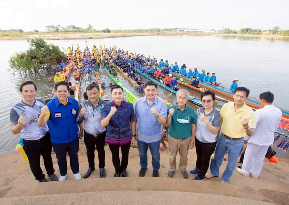 บวงสรวง “เจ้าพ่อวังกรูด” เป็นสิริมงคล ก่อนจัด “แข่งเรือยาวประเพณีจังหวัดบุรีรัมย์” ชิงจ้าวยุทธจักรลำน้ำมูล 