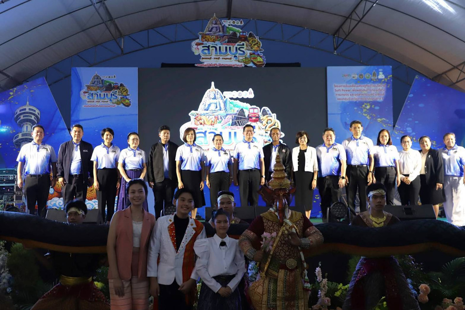 เมืองกาญจน์แตก! เปิด "สามบุรี SOFT POWER FAIR" ขนทัพ 120 ร้านบุกห้างดัง กระตุ้นเศรษฐกิจ 3 จังหวัด