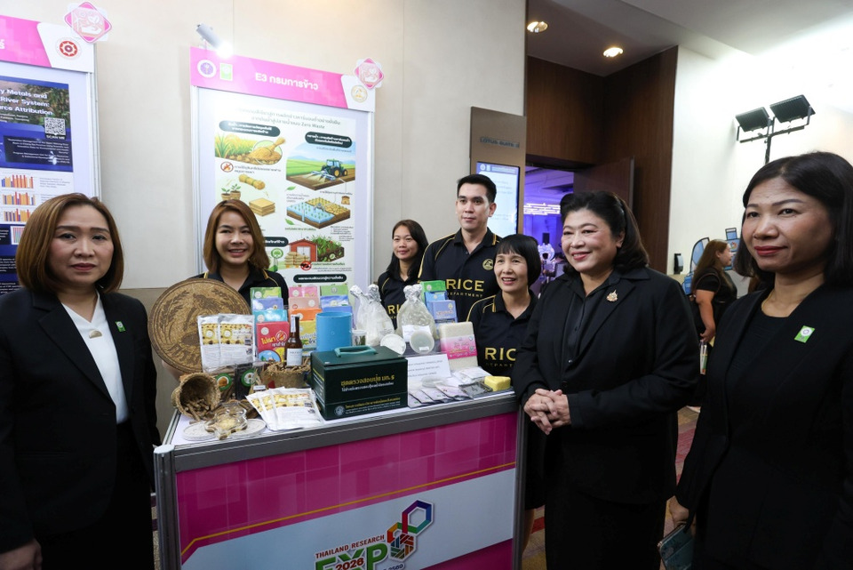 Thailand Research Expo 2026 รวมพลังวิจัยไทยกว่า 1,000 ผลงาน สร้างอนาคตประเทศอย่างยั่งยืน   
