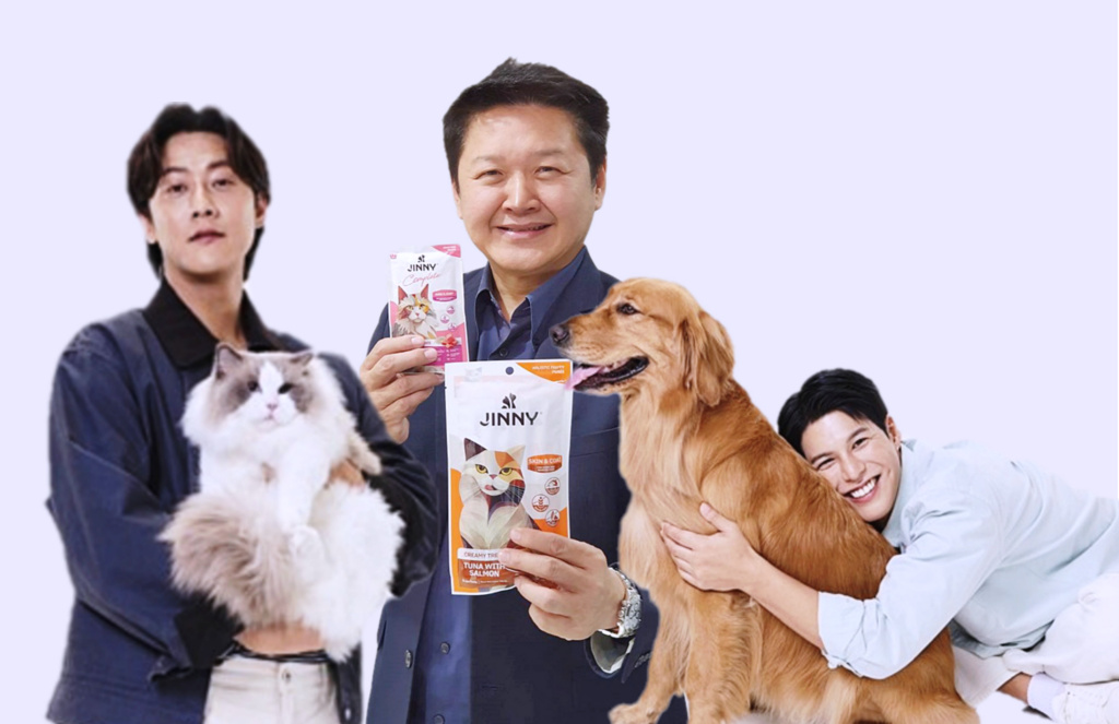 JerHigh-Jinny ดัน 'พี่จอง-คัลแลน' นั่งแท่นพรีเซ็นเตอร์ 2 ปีซ้อน ขยายความสำเร็จสู่แบรนด์อาหารสัตว์เลี้ยงชั้นนำ